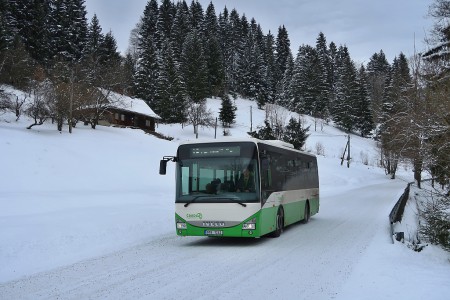 Krásná, Vyšní Mohelnice, únor 2018